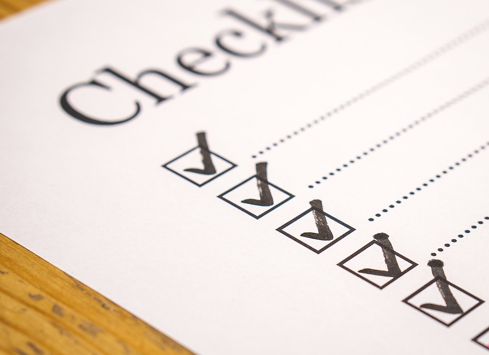 payday loan checklist